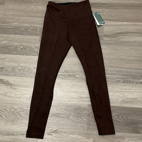 Lysse Women’s signature center seam brown leggings- NWT size small - Picture 1 of 12